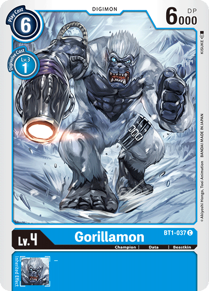 Gorillamon [BT1-037] [Release Special Booster Ver.1.0] | Total Play