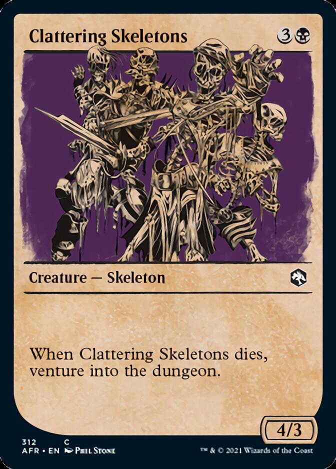 Clattering Skeletons (Showcase) [Dungeons & Dragons: Adventures in the Forgotten Realms] | Total Play
