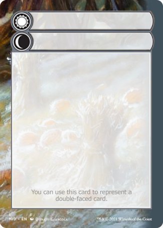 Helper Card (6/9) [Innistrad: Midnight Hunt Tokens] | Total Play