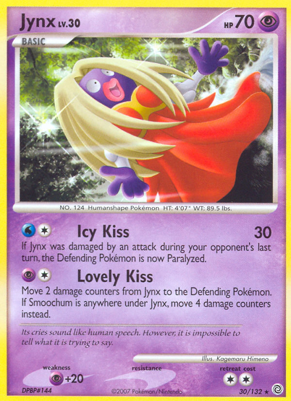 Jynx (30/132) [Diamond & Pearl: Secret Wonders] | Total Play