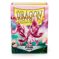 Dragon Shield: Standard 60ct Sleeves - Pink (Matte) | Total Play