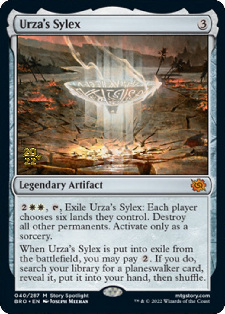 Urza's Sylex [The Brothers' War Prerelease Promos] | Total Play