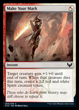 Make Your Mark [Strixhaven: School of Mages] | Total Play