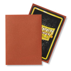 Dragon Shield: Standard 100ct Sleeves - Copper (Matte) | Total Play