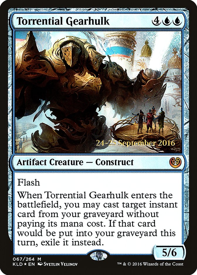 Torrential Gearhulk [Kaladesh Prerelease Promos] | Total Play