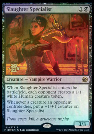 Slaughter Specialist [Innistrad: Midnight Hunt Prerelease Promos] | Total Play