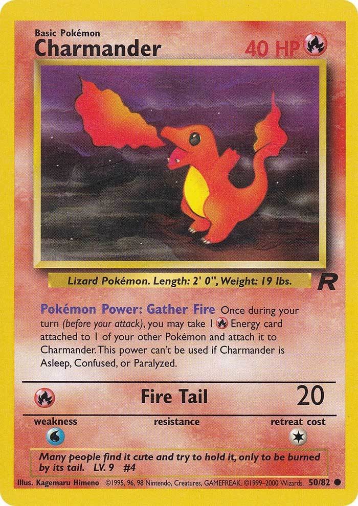 Charmander (50/82) [Team Rocket Unlimited] | Total Play