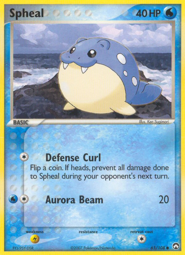 Spheal (65/108) [EX: Power Keepers] | Total Play