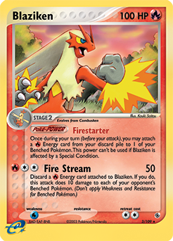 Blaziken (3/109) [EX: Battle Stadium] | Total Play