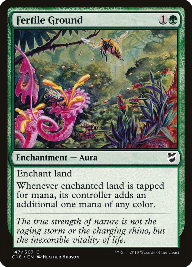 Fertile Ground [Commander 2018] | Total Play