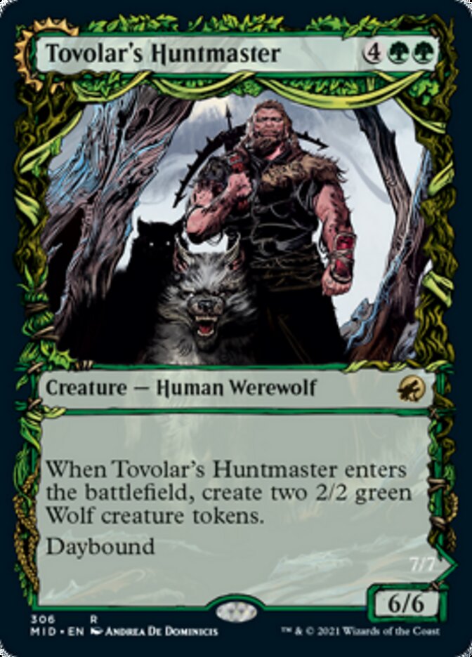 Tovolar's Huntmaster // Tovolar's Packleader (Showcase Equinox) [Innistrad: Midnight Hunt] | Total Play