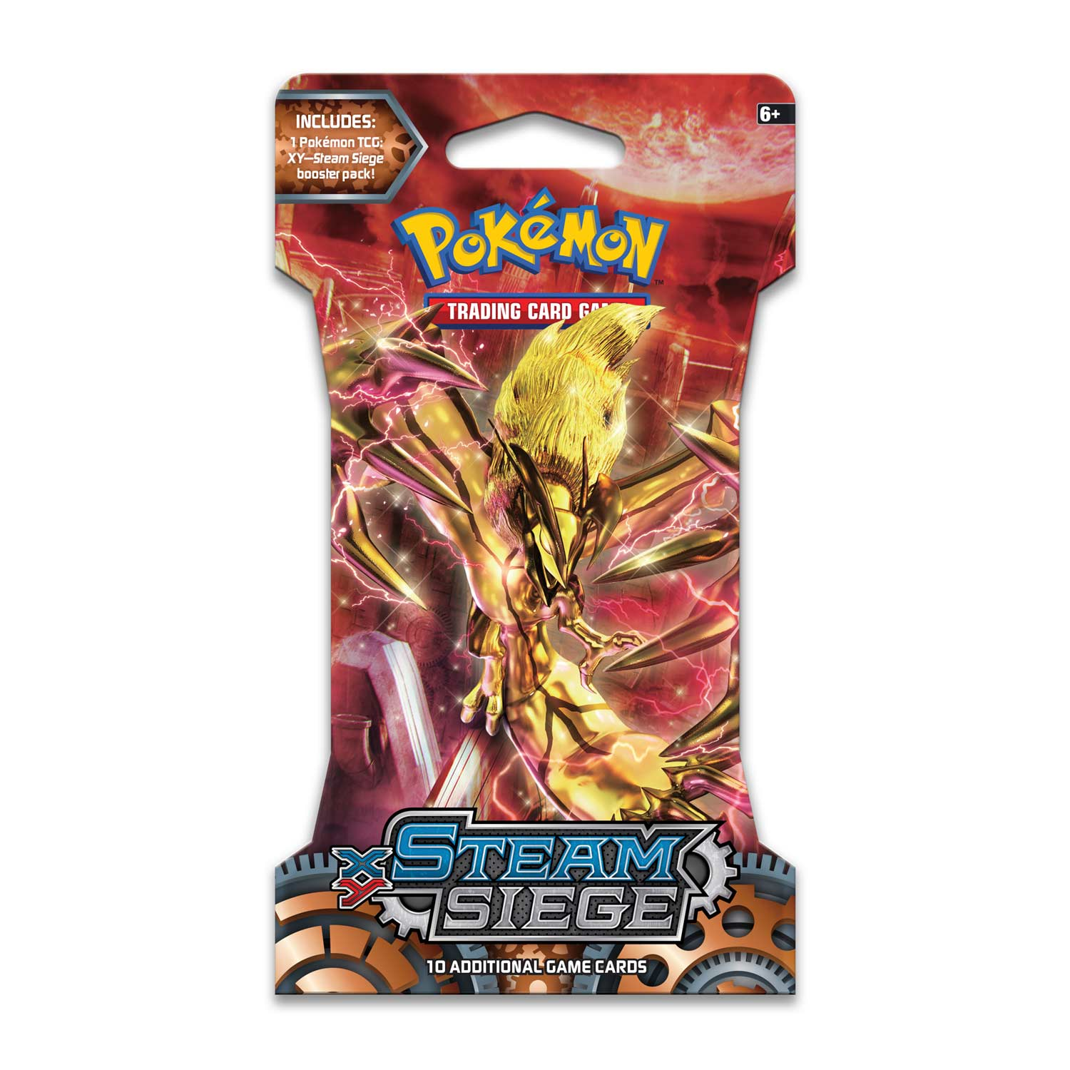 XY: Steam Siege - Sleeved Booster Pack | Total Play