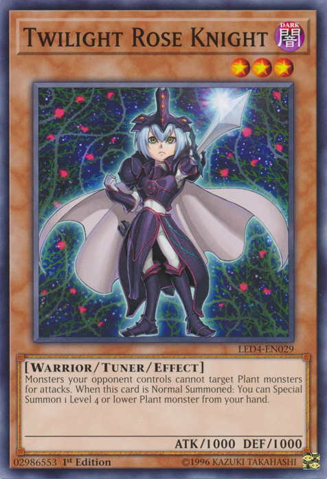 Twilight Rose Knight [LED4-EN029] Common | Total Play