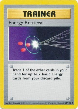 Energy Retrieval (81/102) [Base Set Shadowless Unlimited] | Total Play