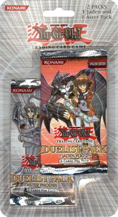 Duelist Pack: Jaden Yuki and Aster Phoenix - 2-Pack Blister (1st Edition) | Total Play