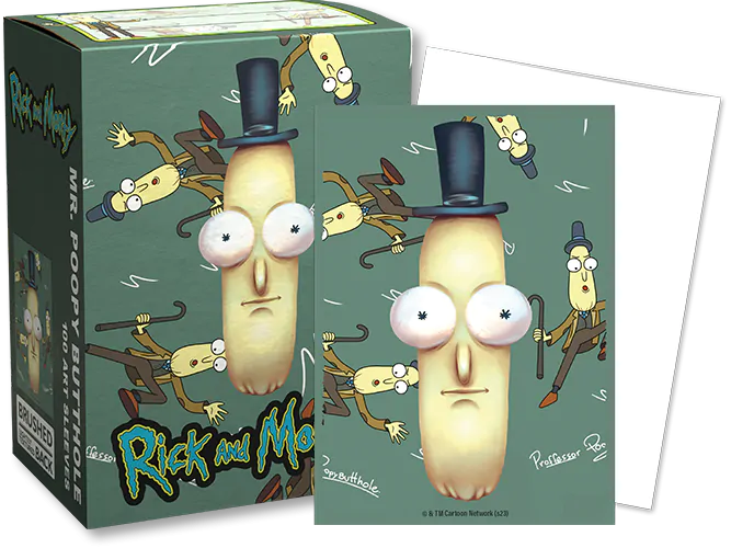 Dragon Shield: Standard 100ct Art Sleeves - Mr. Poopy Butthole | Total Play