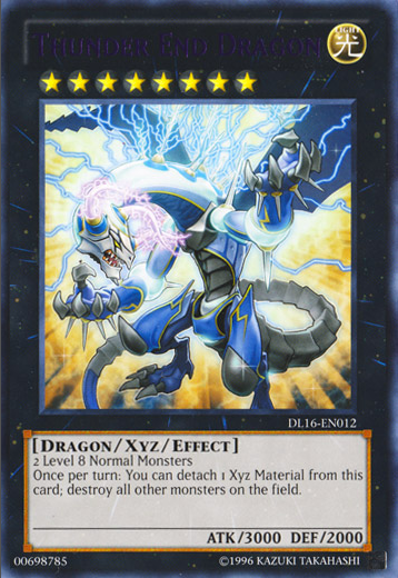 Thunder End Dragon (Purple) [DL16-EN012] Rare | Total Play