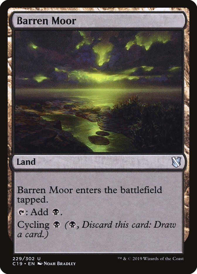 Barren Moor [Commander 2019] | Total Play
