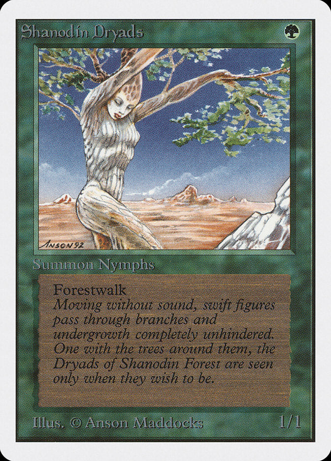 Shanodin Dryads [Unlimited Edition] | Total Play