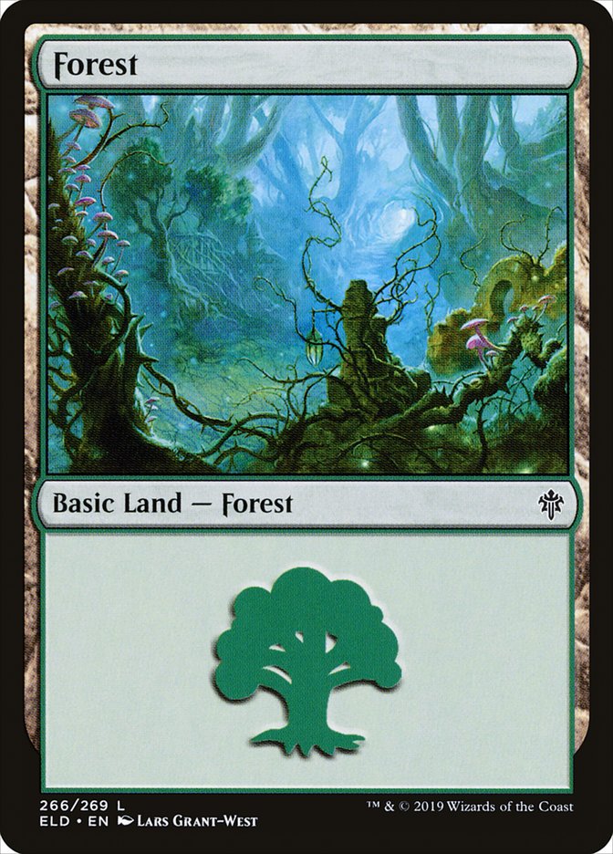 Forest (266) [Throne of Eldraine] | Total Play