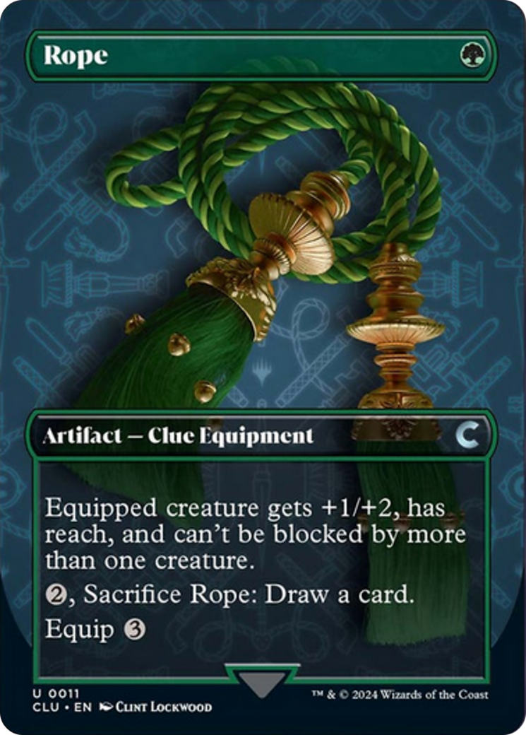 Rope (Borderless) [Ravnica: Clue Edition] | Total Play