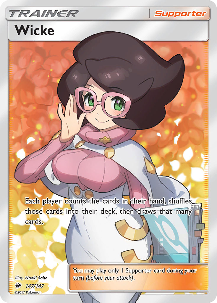 Wicke (147/147) [Sun & Moon: Burning Shadows] | Total Play