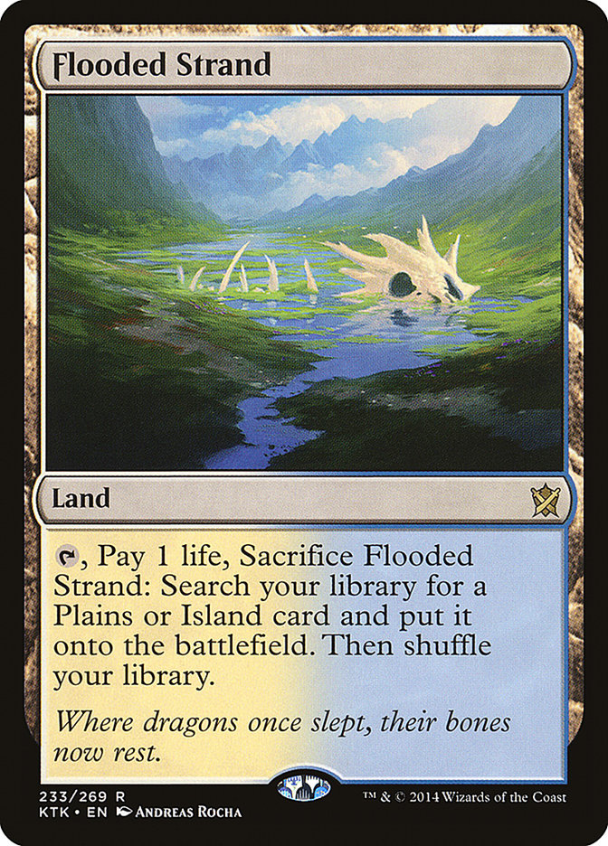 Flooded Strand [Khans of Tarkir] | Total Play