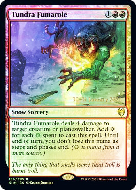 Tundra Fumarole [Kaldheim Prerelease Promos] | Total Play