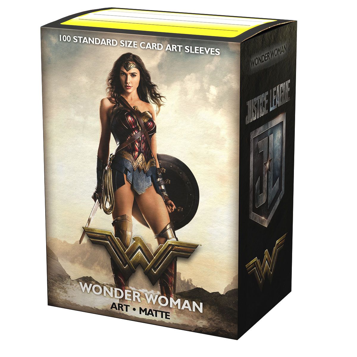 Dragon Shield: Standard 100ct Art Sleeves - Justice League (Wonder Woman) | Total Play