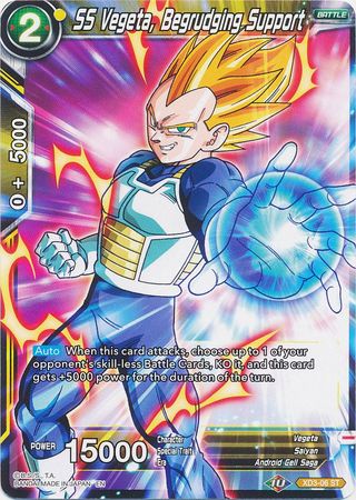 SS Vegeta, Begrudging Support (XD3-06) [The Ultimate Life Form] | Total Play