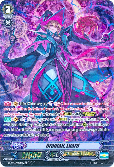 Dragfall, Luard (G-BT14/S03EN) [Divine Dragon Apocrypha] | Total Play