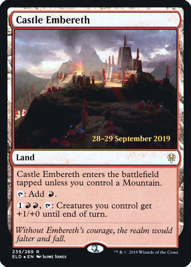 Castle Embereth [Throne of Eldraine Prerelease Promos] | Total Play