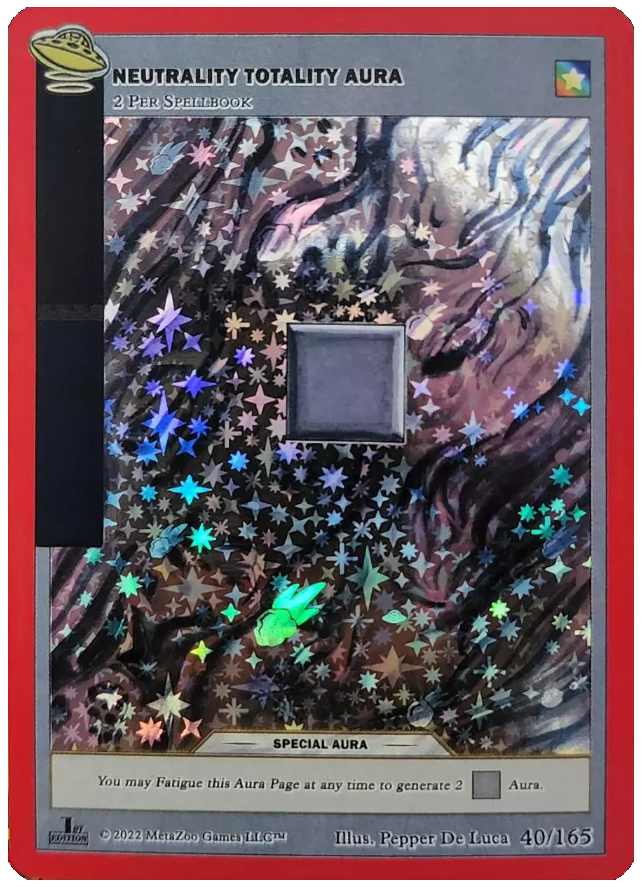 Neutrality Totality Aura [Cryptid Nation: UFO First Edition] | Total Play