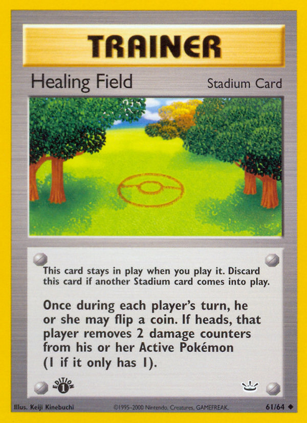 Healing Field (61/64) [Neo Revelation 1st Edition] | Total Play