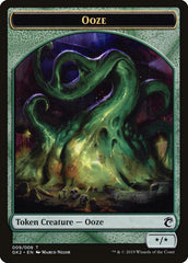 Ooze // Frog Lizard Double-Sided Token [Ravnica Allegiance Guild Kit Tokens] | Total Play