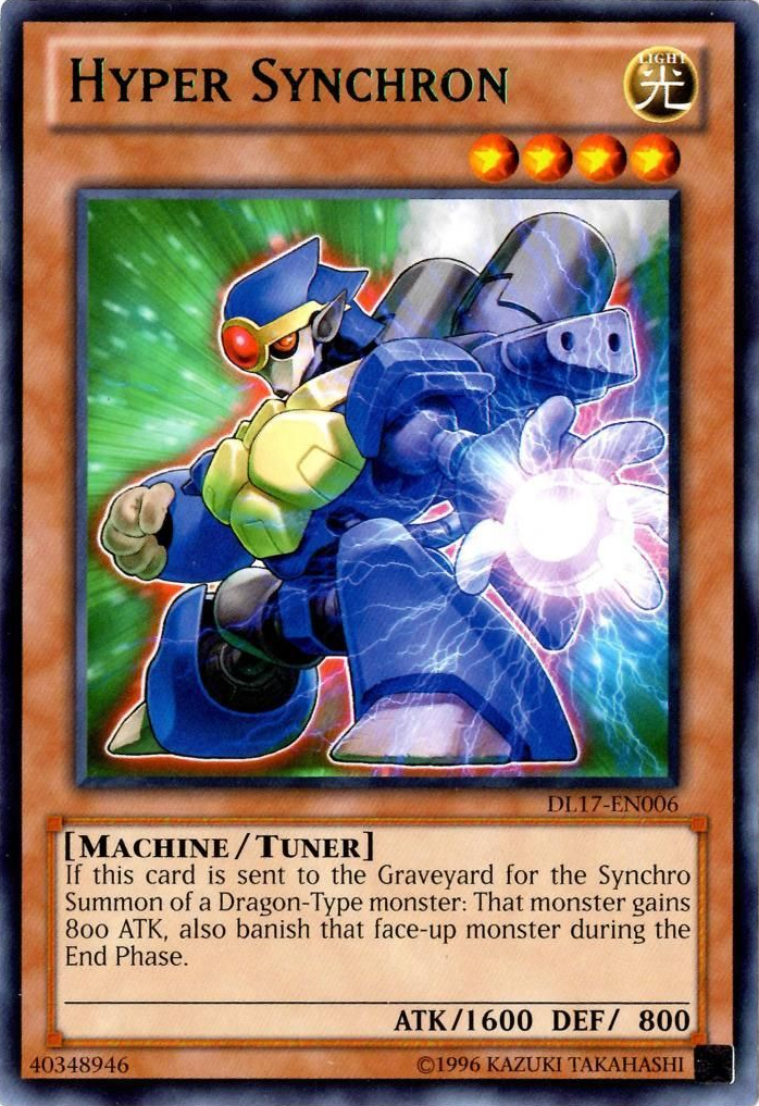 Hyper Synchron (Green) [DL17-EN006] Rare | Total Play