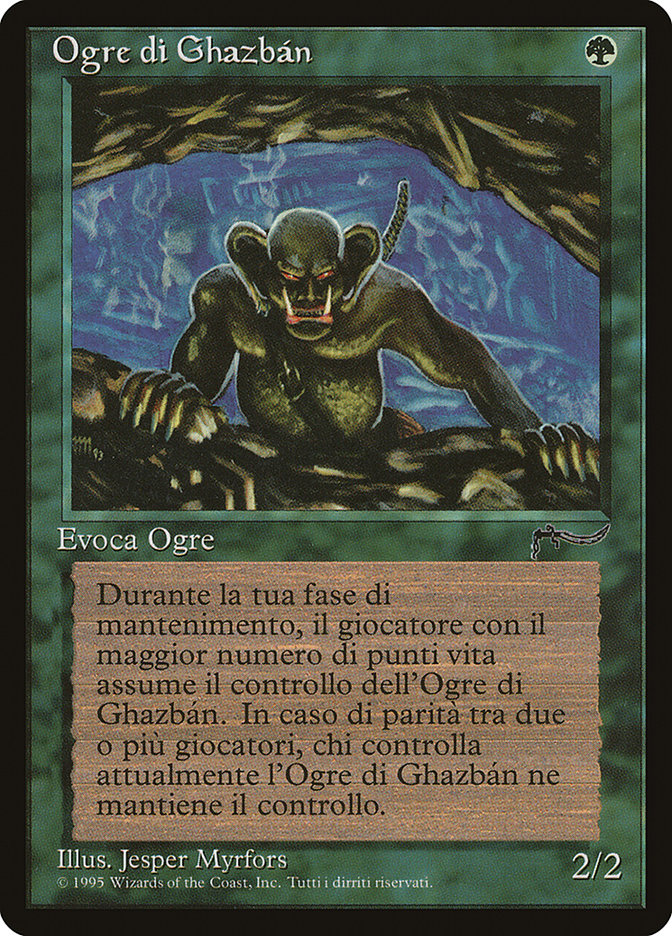 Ghazban Ogre (Italian) "Ogre di Ghazban" [Rinascimento] | Total Play