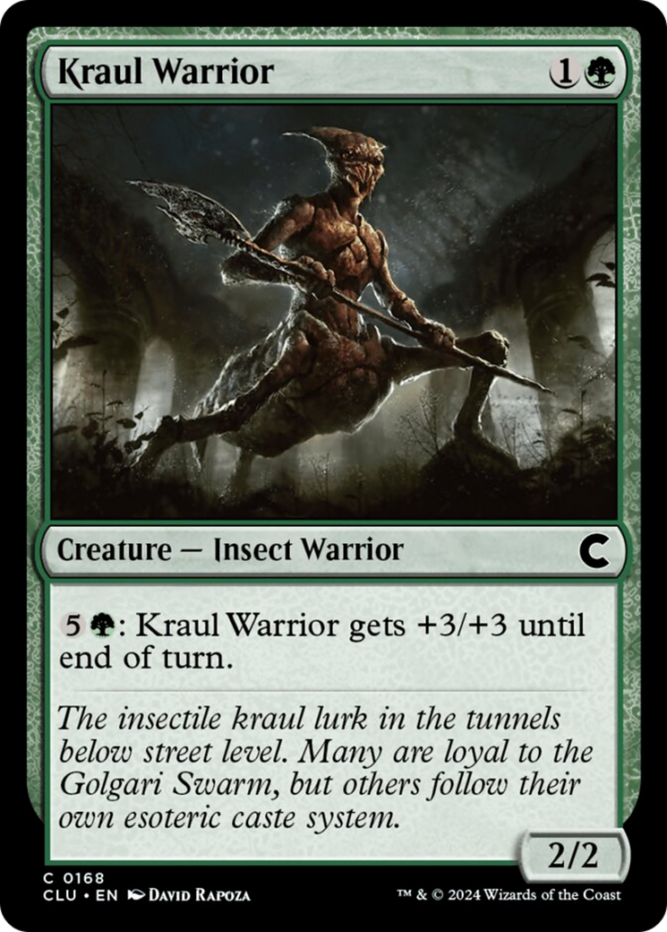 Kraul Warrior [Ravnica: Clue Edition] | Total Play