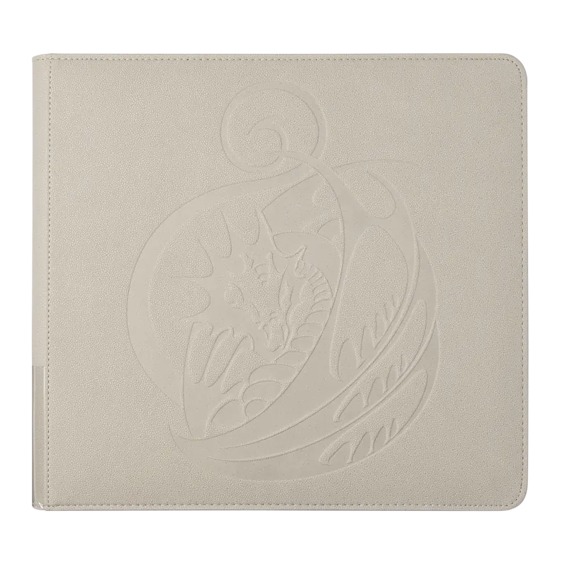 Dragon Shield: Card Codex Zipster Binder - Ashen White (XL) | Total Play