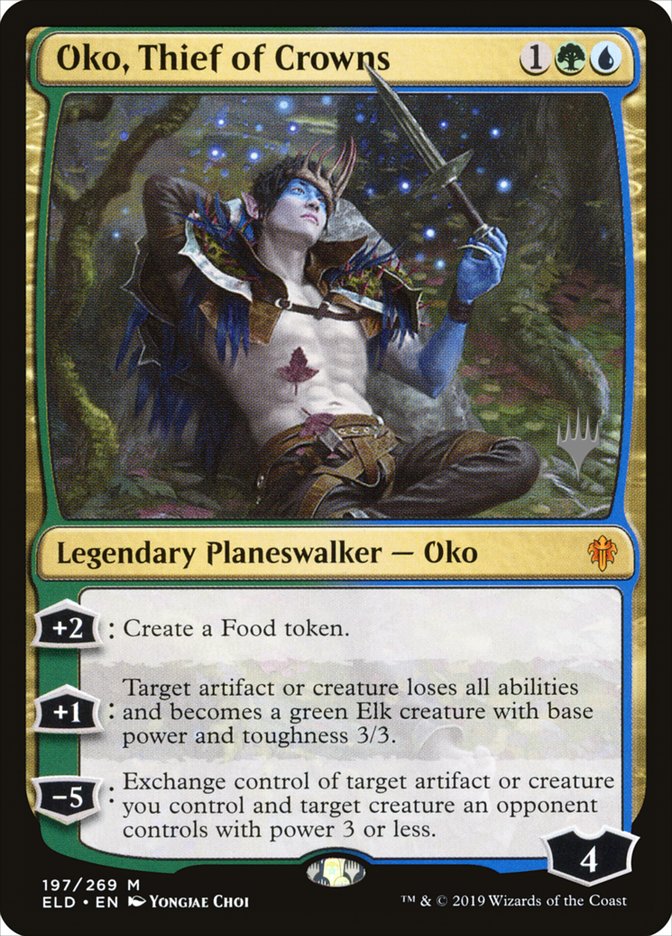Oko, Thief of Crowns (Promo Pack) [Throne of Eldraine Promos] | Total Play