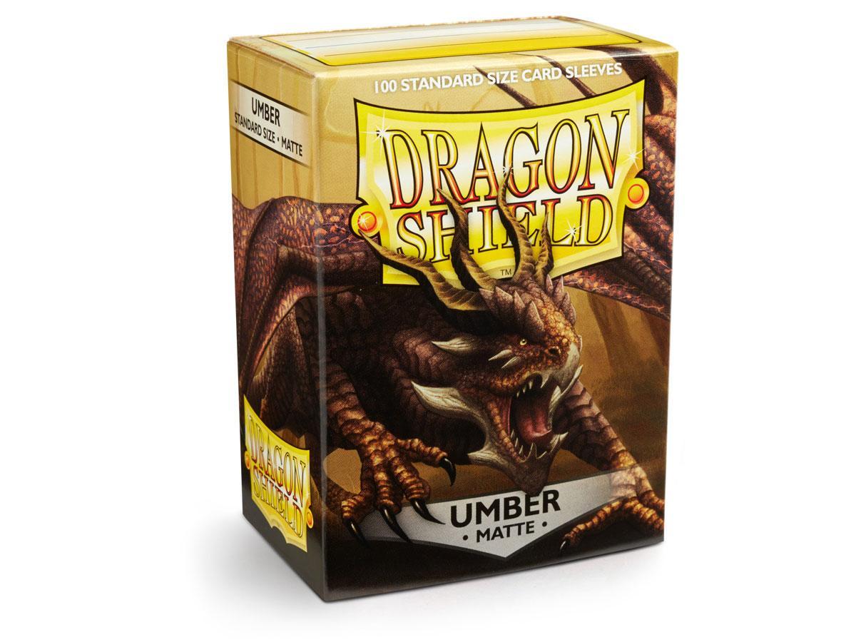 Dragon Shield: Standard 100ct Sleeves - Umber (Matte) | Total Play