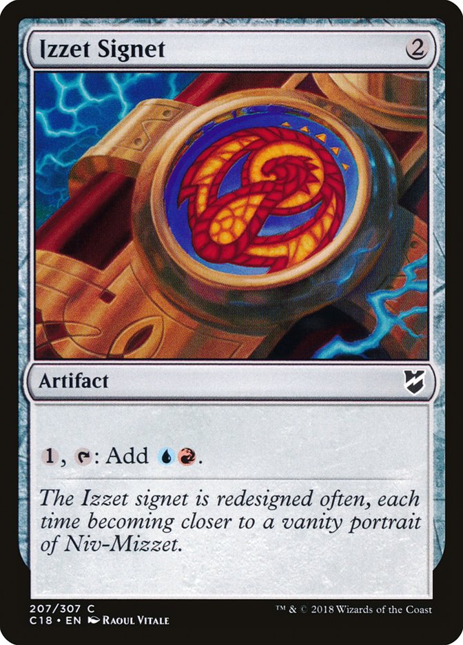 Izzet Signet [Commander 2018] | Total Play
