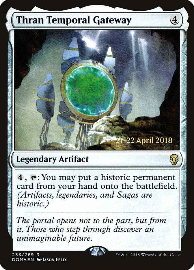 Thran Temporal Gateway [Dominaria Prerelease Promos] | Total Play