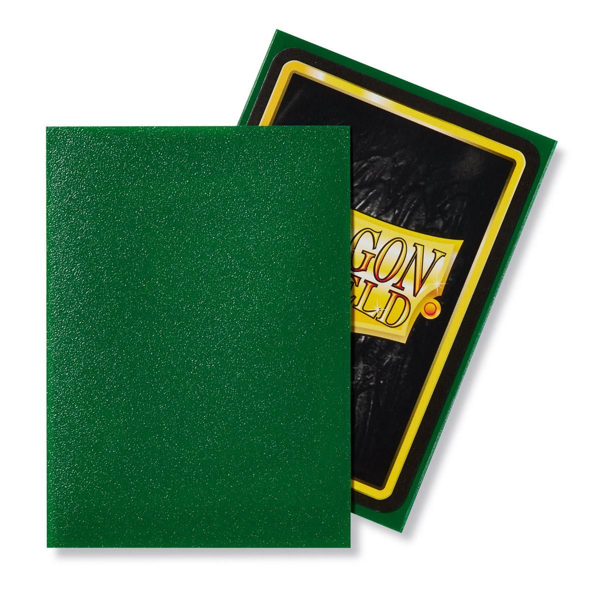Dragon Shield: Standard 100ct Sleeves - Emerald (Matte) | Total Play
