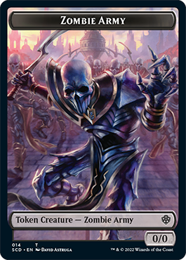 Zombie Army Double-Sided Token [Starter Commander Decks] | Total Play
