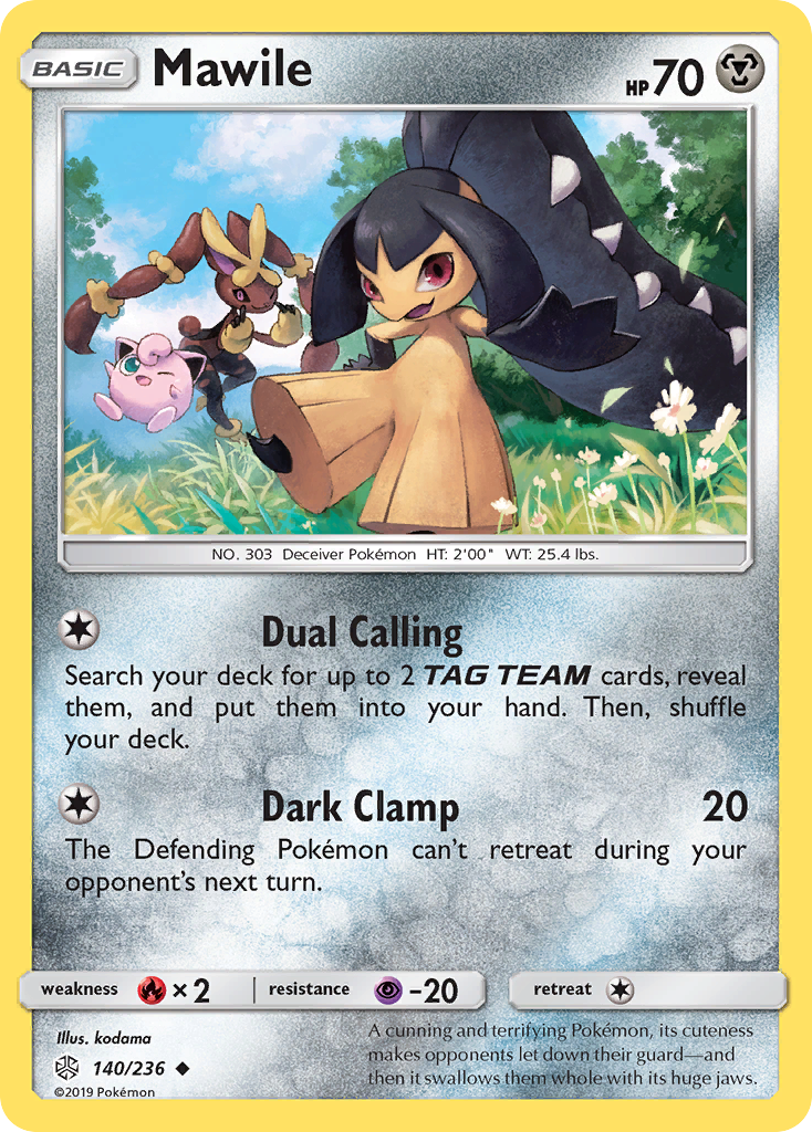 Mawile (140/236) [Sun & Moon: Cosmic Eclipse] | Total Play