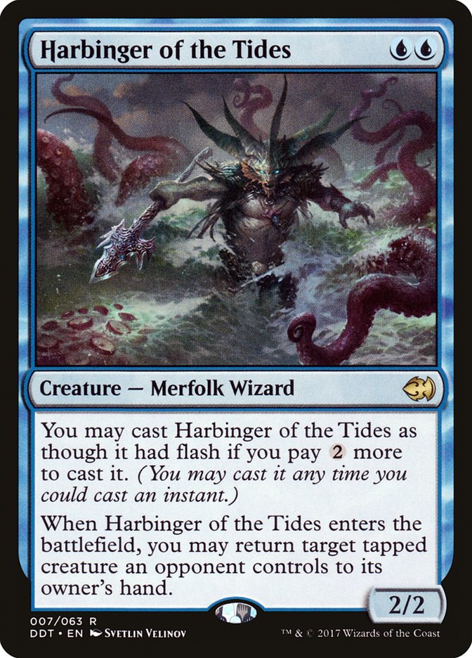 Harbinger of the Tides [Duel Decks: Merfolk vs. Goblins] | Total Play