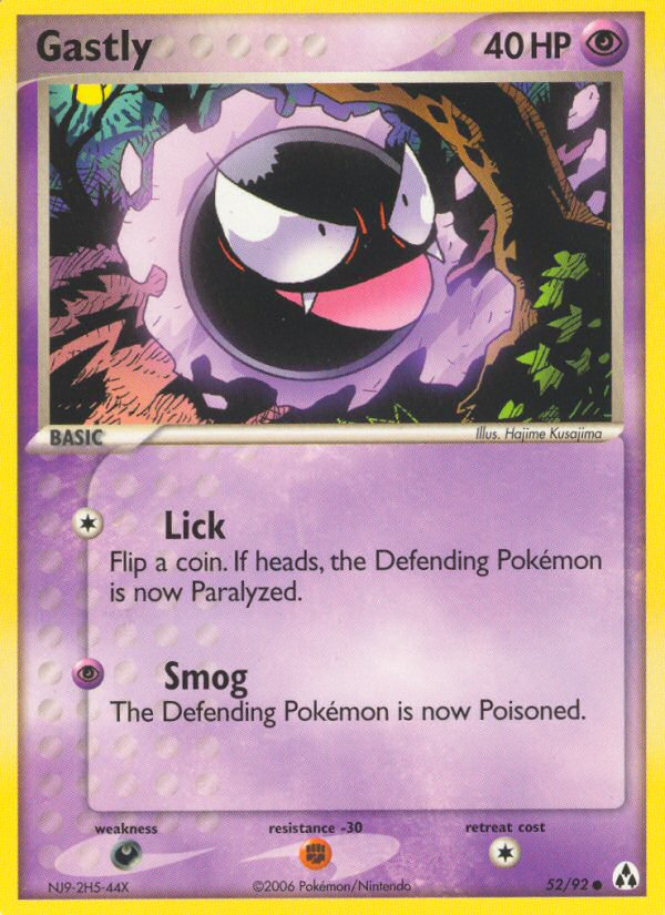 Gastly (52/92) [EX: Legend Maker] | Total Play