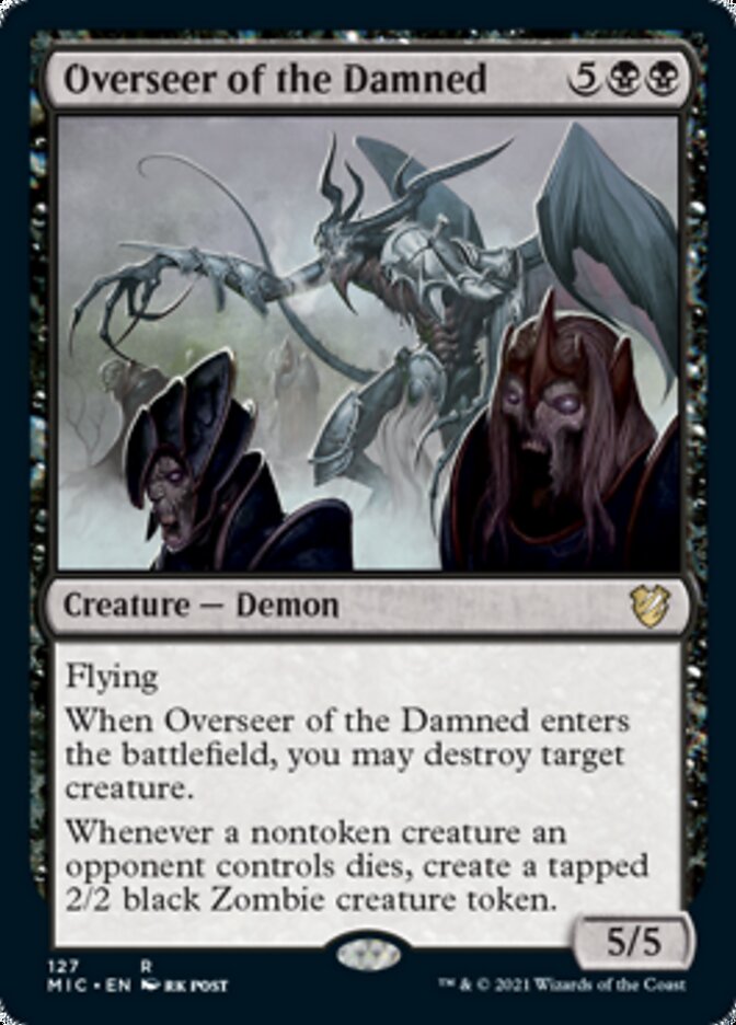 Overseer of the Damned [Innistrad: Midnight Hunt Commander] | Total Play