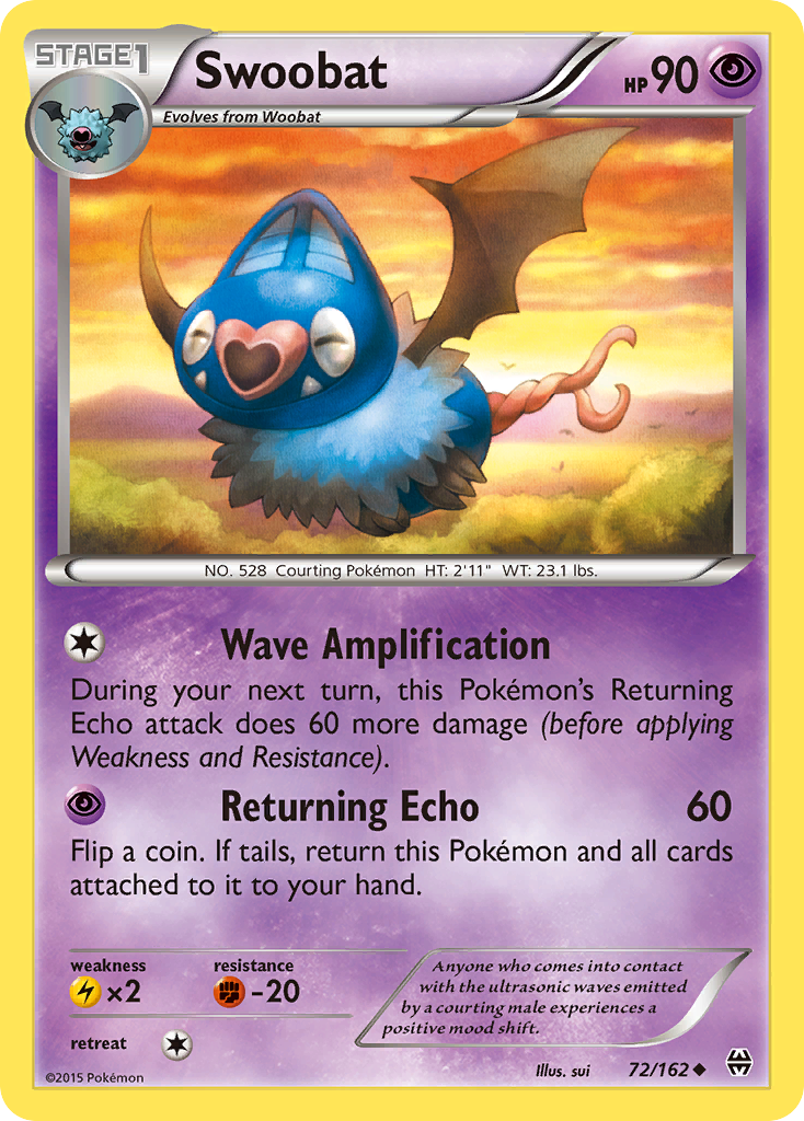 Swoobat (72/162) [XY: BREAKthrough] | Total Play